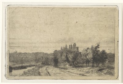Vista del Schenkweg desde el Koepel de Jan Weissenbruch