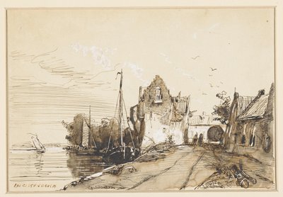 Ciudad fluvial de Jan Weissenbruch