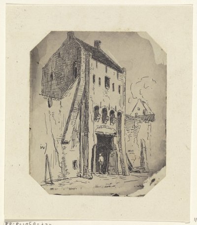 Steigerpoort en Leerdam de Jan Weissenbruch