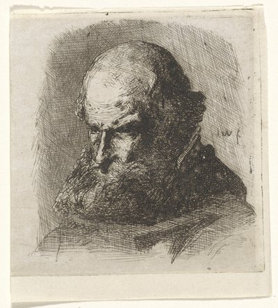 estudio de un anciano de Jan Weissenbruch