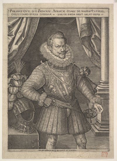 Felipe Guillermo de Orange de Jan Wierix