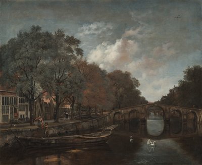Herengracht, Ámsterdam, c. 1661 de Jan Wijnants