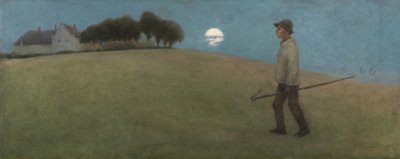 Eventide (óleo sobre tabla) de Jan Willem Sluiter