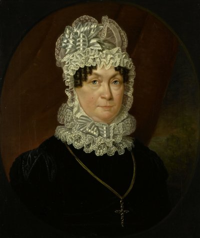 Retrato de Ann Brander (fallecida en 1837), esposa de Job Seaburne May de Jan Willem May
