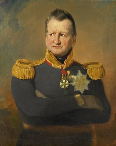 Retrato del barón David Hendrik Chassé, teniente general de Jan Willem Pieneman
