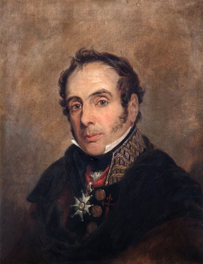 Retrato del General Miguel Ricardo de Álava, soldado español, 1821 de Jan Willem Pieneman