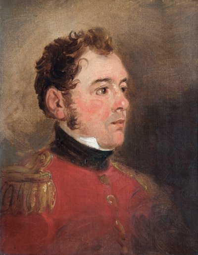 Retrato del General Sir James Shaw Kennedy, soldado británico, 1821 de Jan Willem Pieneman
