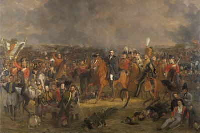 La batalla de Waterloo de Jan Willem Pieneman