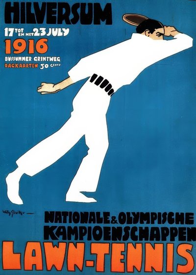 Campeonatos Nacionales y Olímpicos – Tenis en césped de Jan Willem Sluiter