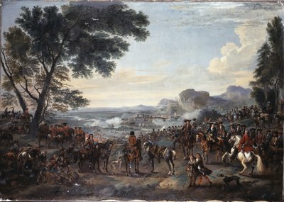 El Rey Guillermo III y su ejército en el Sitio de Namur de Jan Wyck