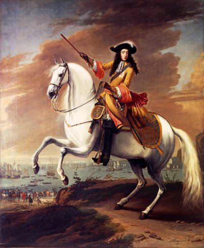 Desembarco de Guillermo III en Brixham, Torbay, 5 de noviembre de 1688 de Jan Wyck