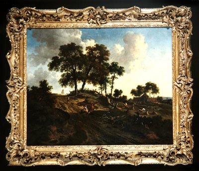 Escena de cosecha de Jan Wiynants