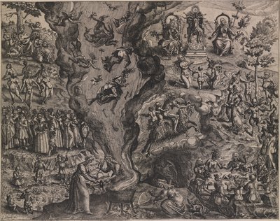 Sabbat de brujas de Jan Ziarnko