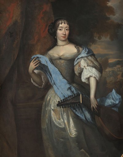 Johanna le Gillon, esposa de Hieronymus van Beverningk de Jan de Baen