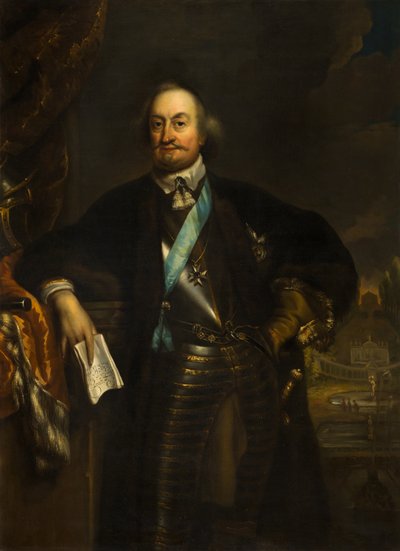 Retrato de Johan Maurits (1604-1679), Conde de Nassau-Siegen, fundador del Mauritshuis de Jan de Baen