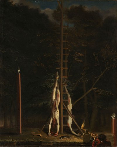 Los cadáveres de los hermanos De Witt de Jan de Baen