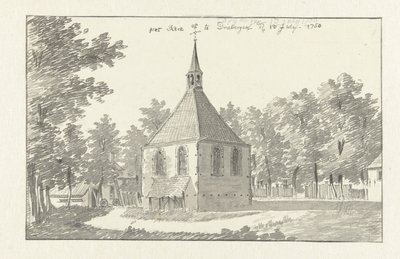 Vista de la iglesia en Driebergen de Jan de Beijer