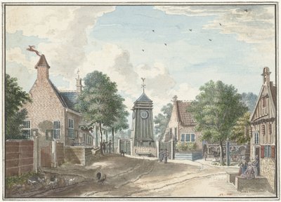 Vista de la Casa del Reloj en Overveen de Jan de Beijer