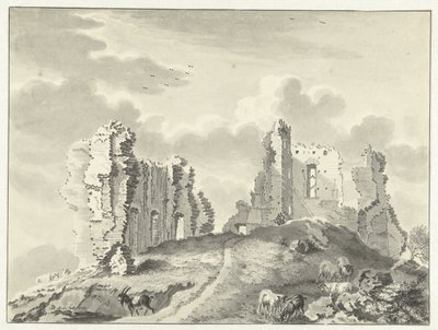 Restos del castillo Kranendonk de Jan de Beijer