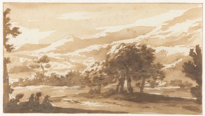 Paisaje montañoso en Italia de Jan de Bisschop