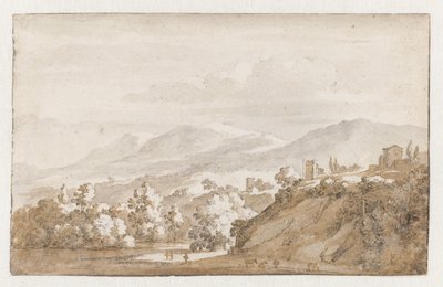 Paisaje montañoso en Italia de Jan de Bisschop