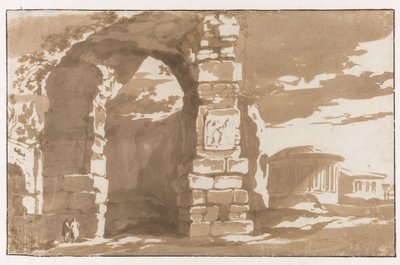 Parte de los baños de Diocleciano y S. Bernardo alle Terme de Jan de Bisschop