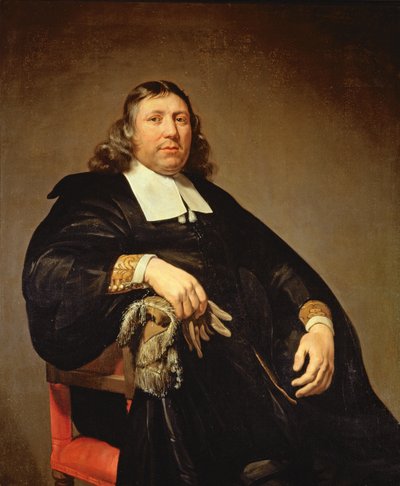 Retrato de Dammas Guldewagen, c.1657 de Jan de Bray