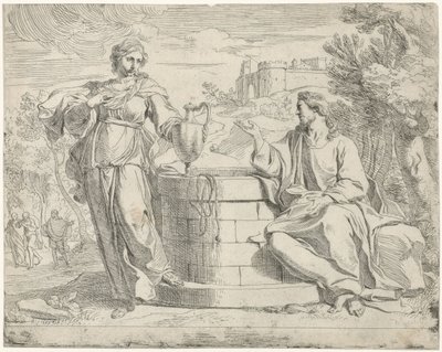 Cristo y la mujer samaritana de Jan de Pape (rejected attribution)