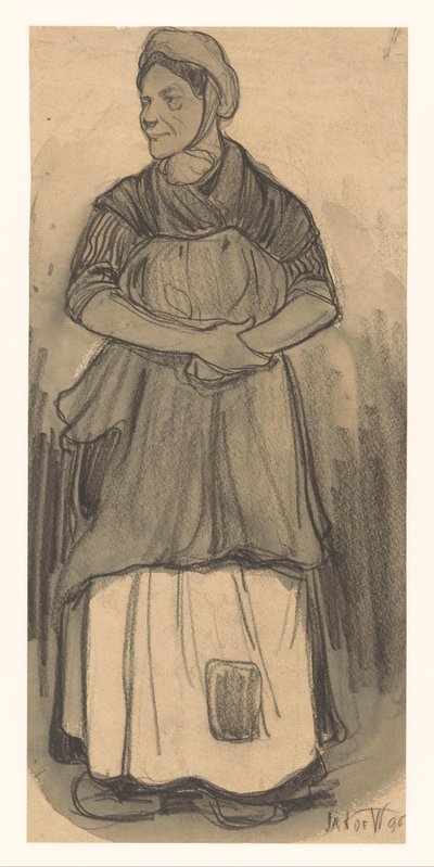Femenino de Jan de Waardt (signed by artist)