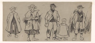 niños de la granja de Jan de Waardt