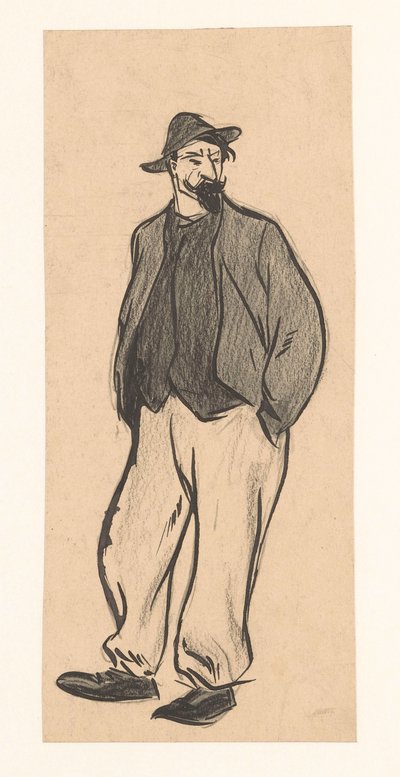 figura masculina de Jan de Waardt