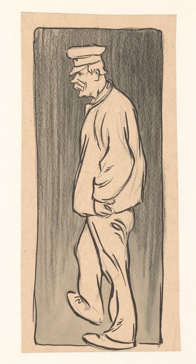 figura masculina de Jan de Waardt