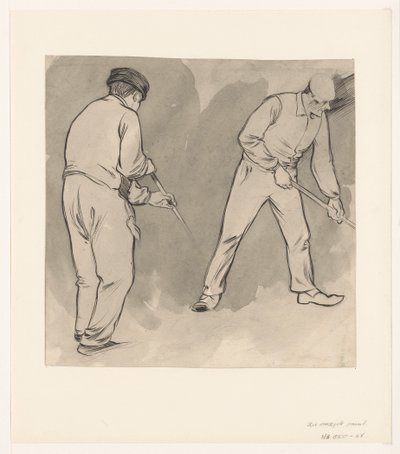 dos trabajadores de Jan de Waardt