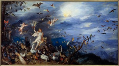 Alegoría del Aire de Jan the Elder Brueghel