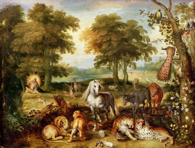 Paraíso en la Tierra de Jan the Elder Brueghel