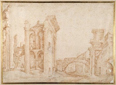 Ruinas del Foro Antiguo de Nerva, Roma (