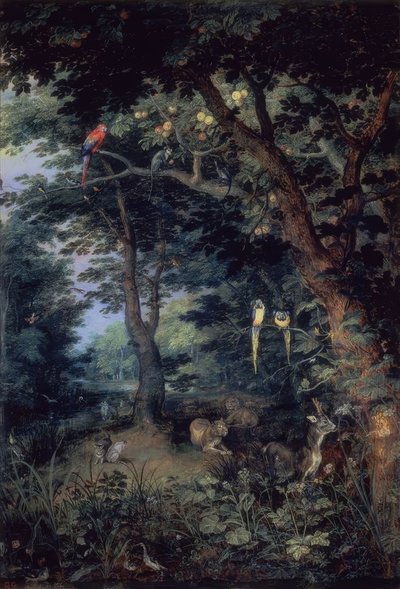 El Paraíso Terrenal de Jan the Elder Brueghel