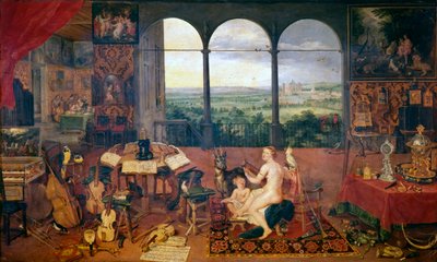 El sentido del oído, 1618 de Jan the Elder Brueghel
