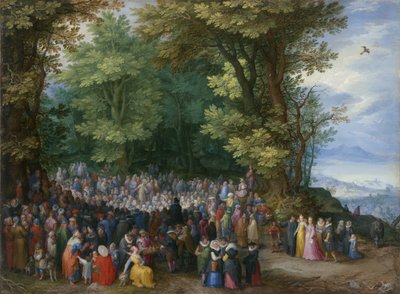 El Sermón de la Montaña de Jan the Elder Brueghel