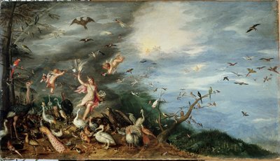 Los cuatro elementos: alegoría del aire de Jan the Elder Brueghel