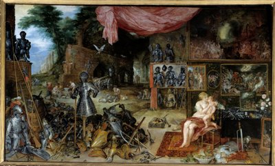 Tócalo. Alegoría de los cinco sentidos de Jan the Elder Brueghel