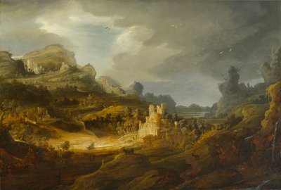 Paisaje Fantástico, circa 1643-1645 de Jan the Elder Lievens