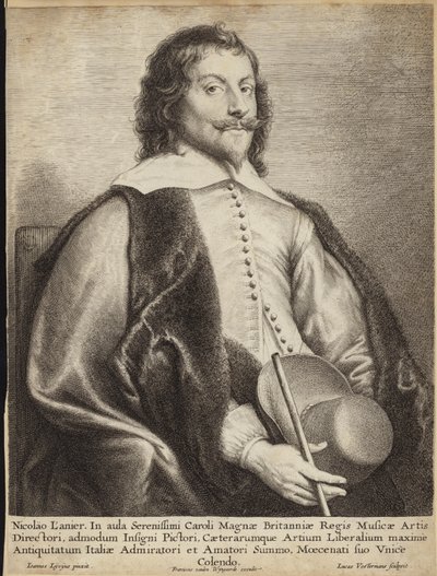 Retrato de Nicholas Lanier de Jan the Elder Lievens