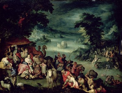 El gran diluvio de Jan the Elder copy Brueghel