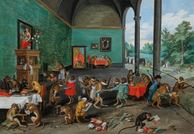 Alegoría de la manía de los tulipanes, mediados del siglo XVII (óleo sobre madera) de Jan the Younger Brueghel