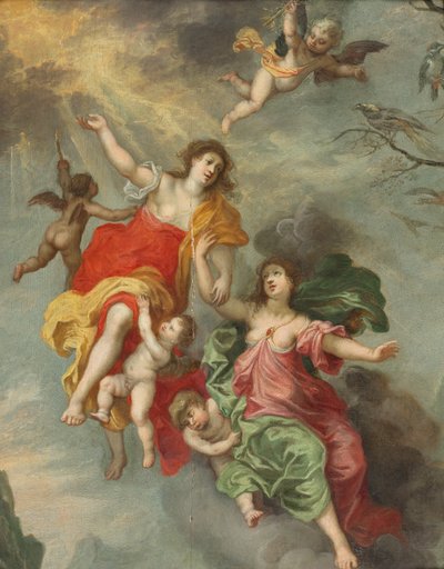 Alegorías con amorcillos de Jan van Balen