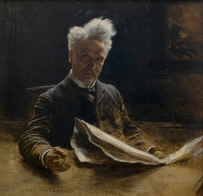 Henri Rochefort (óleo sobre lienzo) de Jan van Beers