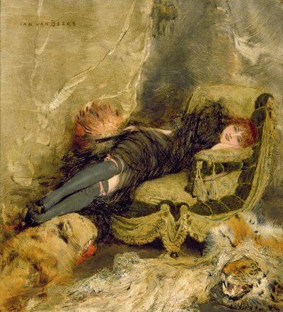 La cortesana de Jan van Beers