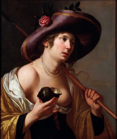 Princesa Granida después de la obra Granida de Pieter Corneliszoon Hooft de Jan van Bijlert