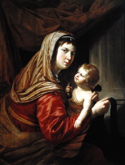 Madonna y niño de Jan van Bijlert or Bylert
